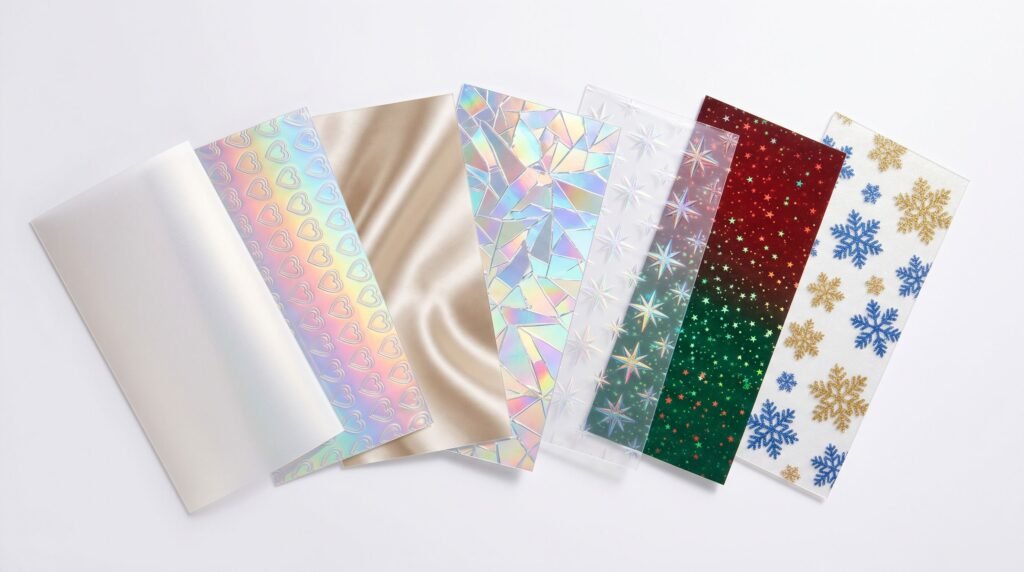 Laser Film vs. Holographic Film: What's the Difference? custom film solutions banner