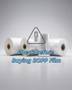 Top 10 Things to Check Before Buying BOPP Film | Buyer Guide 2026 bopp films buying guide