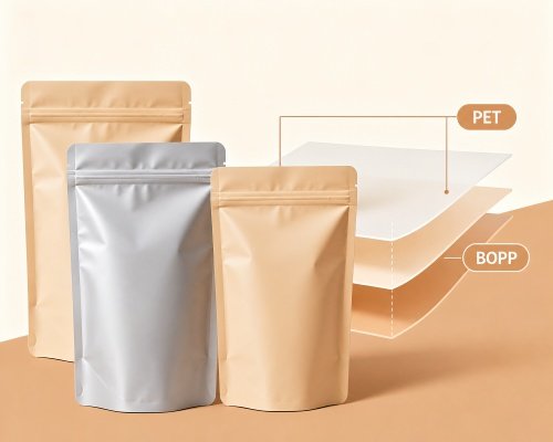 BOPP and PET Film Composite Stand-Up Pouches: Superior Strength, Print Quality, and Product Protection bopp and pet film composite structure