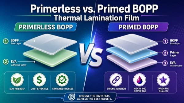 Primerless vs. Primed BOPP Thermal Lamination Film: A Practical Buyer's Guide primerless vs primed bopp thermal lamination film cover
