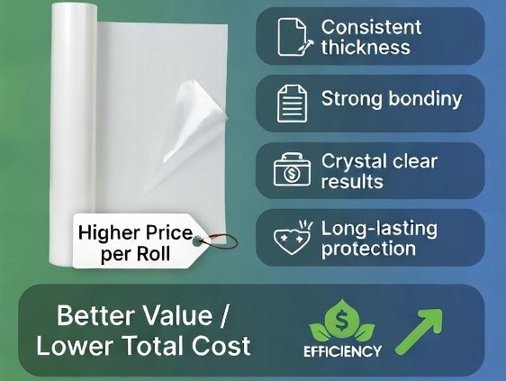 Why Cheap Thermal Lamination Film Costs More shunzhan high quality films